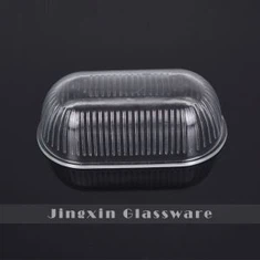 Super paksu selge ovaalne klaasvalgusti