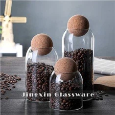 Sile klaaspurk hõlpsasti kaasaskantava pallikaanega